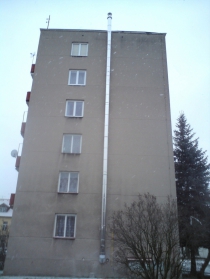 Výškové práce montáž komínů