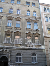 rekonstrukce fasády Řehořova ul.Praha 3