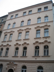 rekonstrukce fasády Řehořova ul.Praha 3