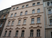 rekonstrukce fasády Řehořova ul.Praha 3