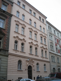 rekonstrukce fasády Řehořova ul.Praha 3